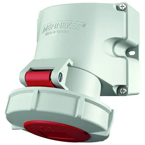Produktfoto 1 von Wanddose, 32A5p6h400V, IP67