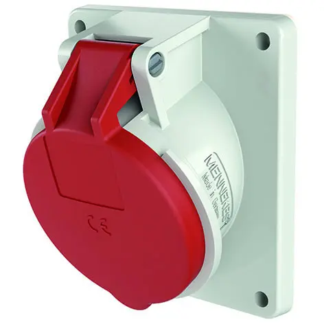 Anbaudose TwinCONTACT, 16A4p6h400V, IP44