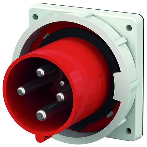 Produktfoto 1 von Anbaustecker, 63A4p6h400V, IP67