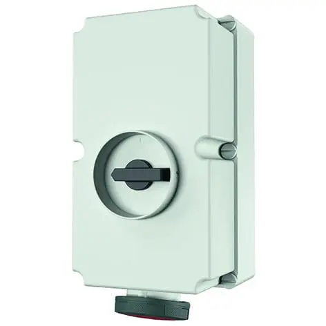 Produktfoto 1 von Wanddose DUO, 125A5p6h400V, IP67