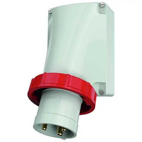 Produktfoto 1 von Wandstecker, 63A3p9h400V, IP67
