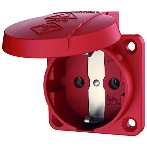 Produktfoto 1 von Anbaudose SCHUKO, 16A2p+E, 230V, IP54,RT