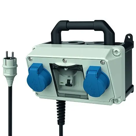 Produktfoto 1 von AMAXX Steckdosen-Kombination, IP44