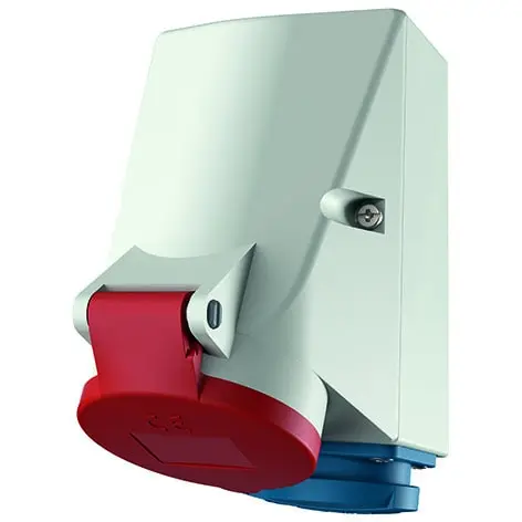 Produktfoto 1 von Doppelbox TwinCONTACT, 16A5p6H400V, IP44