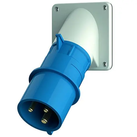 Produktfoto 1 von Anbaustecker, 32A3p6h230V, IP44
