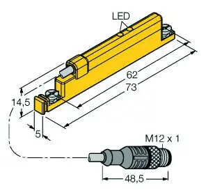 Produktfoto 1 von Linearwegsensor zur analogen Pneumatik-Zylinder-Abfrage permaprox