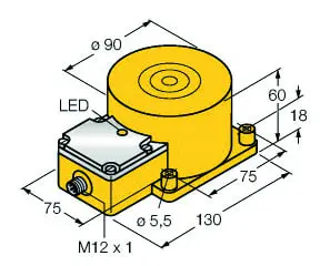 Produktfoto 1 von Induktiver Sensor uprox+