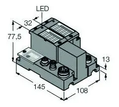 Produktfoto 1 von Set für Profibus-DPV1 in Schutzart IP67 BL ident