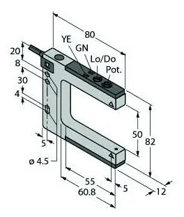 Produktfoto 1 von Opto Sensor Gabellichtschranke