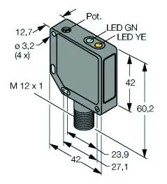 Opto Sensor Reflexionslichtschranke mit Polarisationsfilter