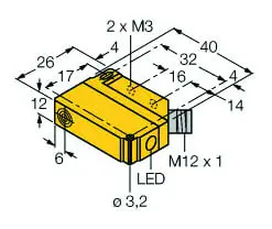 Produktfoto 1 von Induktiver Sensor uprox+