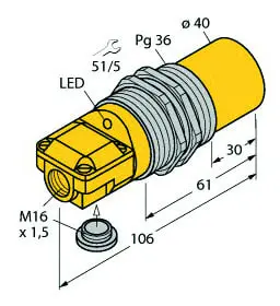 Produktfoto 1 von Induktiver Sensor