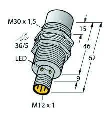 Produktfoto 1 von Induktiver Sensor uprox
