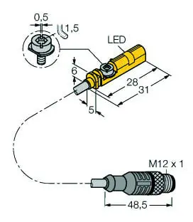 Magnetfeld-Sensor für Pneumatikzylinder