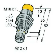 Produktfoto 1 von Induktiver Sensor uprox