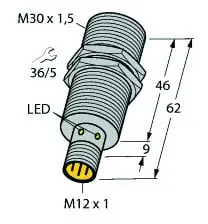 Produktfoto 1 von Induktiver Sensor KEMA 02 ATEX 1090X