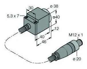 Produktfoto 1 von Induktiver Sensor mit erweitertem Temperaturbereich