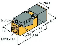 Produktfoto 1 von Induktiver Sensor mit Analogausgang