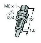 Produktfoto 1 von Induktiver Sensor KEMA 02 ATEX 1090X