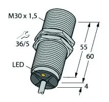 Produktfoto 1 von Induktiver Sensor uprox+