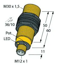 Produktfoto 1 von Kapazitiver Sensor - KEMA 02 ATEX 1090X