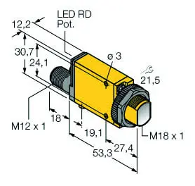 Produktfoto 1 von Opto Sensor Einweglichtschranke (Sender)