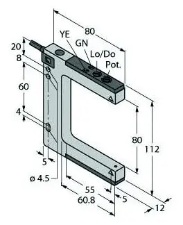Produktfoto 1 von Opto Sensor Gabellichtschranke