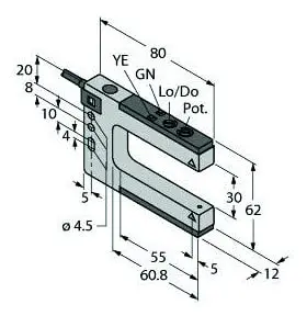 Opto Sensor Gabellichtschranke