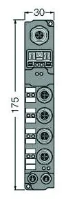 Produktfoto 1 von piconet Stand-alone-Modul für DeviceNet 4 analoge Eingänge 0(4)...20 mA