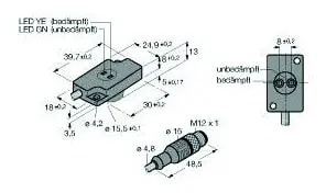 Produktfoto 1 von Induktiver Sensor (Radial) Abfrageset für Pneumatikspanner