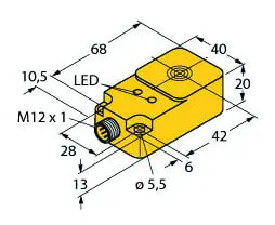 Produktfoto 1 von Induktiver Sensor KEMA 02 ATEX 1090X