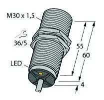 Produktfoto 1 von Induktiver Sensor uprox+
