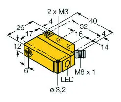 Produktfoto 1 von Induktiver Sensor uprox+
