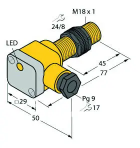 Produktfoto 1 von Induktiver Sensor uprox