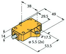 Produktfoto 1 von Induktiver Winkelsensor mit Analogausgang
