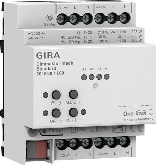 Produktfoto 1 von Dimmaktor 4f REG Std KNX Secure