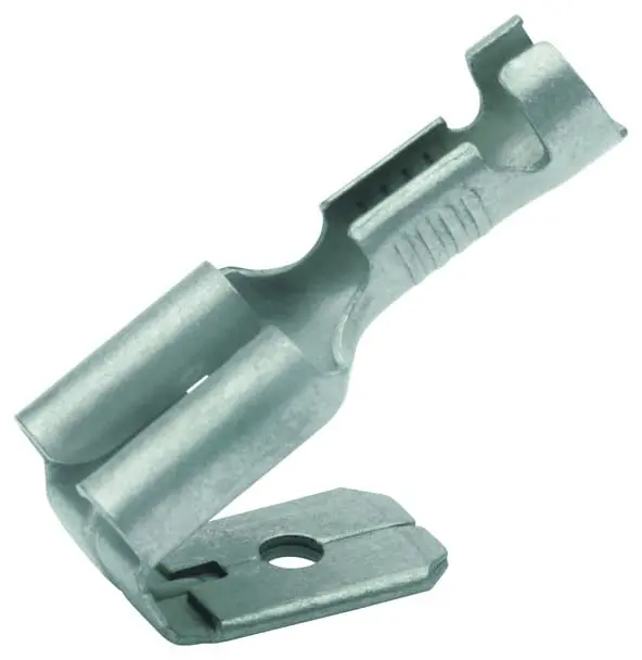 Produktfoto 1 von Flachsteckhuelse DIN 46345 mit Abzweig,1,5qmm-2,5qmm,6,3mmx0,8mm,CuZn
