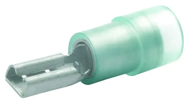 Produktfoto 1 von Flachsteckhuelse,isoliert,1,5qmm-2,5qmm, 2,8mmx0,8mm,CuZn,galvanisch verzinnt