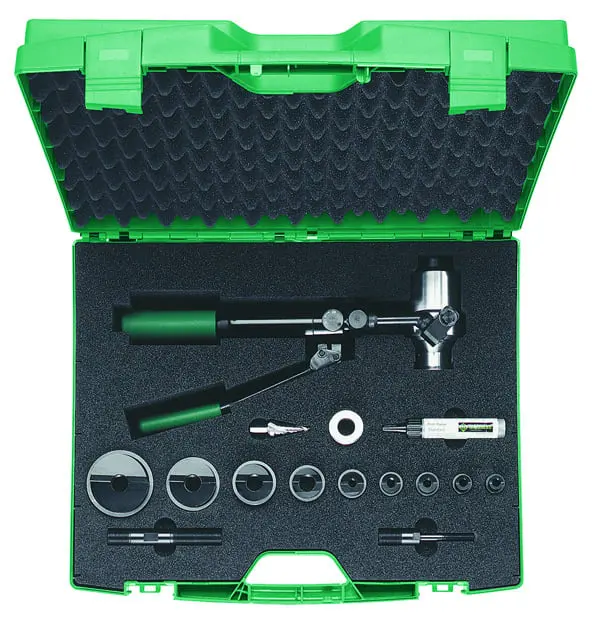 Produktfoto 1 von Handhydraulikpumpe inklusive SB-Locher ISO 16 - 40
