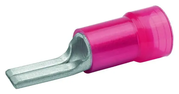 Produktfoto 1 von Stiftkabelschuh,isoliert,35qmm, E-Cu,galvanisch verzinnt,Isolierhuelse:P