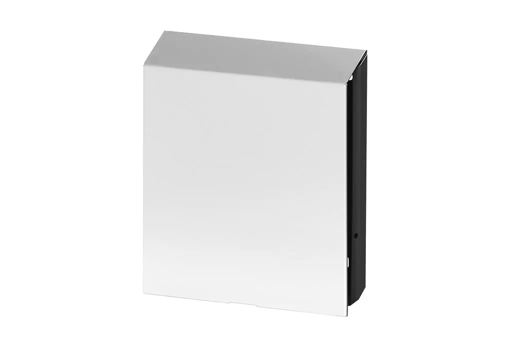 Produktfoto 1 von Außenabdeckung Stahlblech verzinkt, Farbe verkehrsweiß