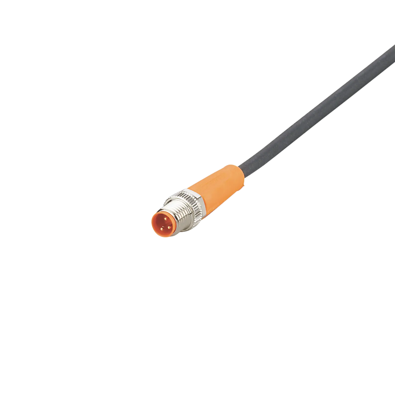 Produktfoto 1 von Anschlusskabel m.Stecker <50VAC 6m PUR Geh. TPU orange IP65/67-69K