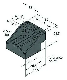 Produktfoto 1 von Positionsgeber für induktive Linearwegsensoren Li-Q25L