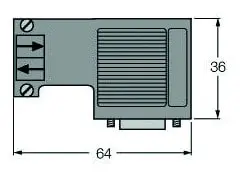 Produktfoto 1 von Sub-D Steckverbinder Konfektionierbarer Stecker, abgewinkelt KEMA 04 ATEX 1233