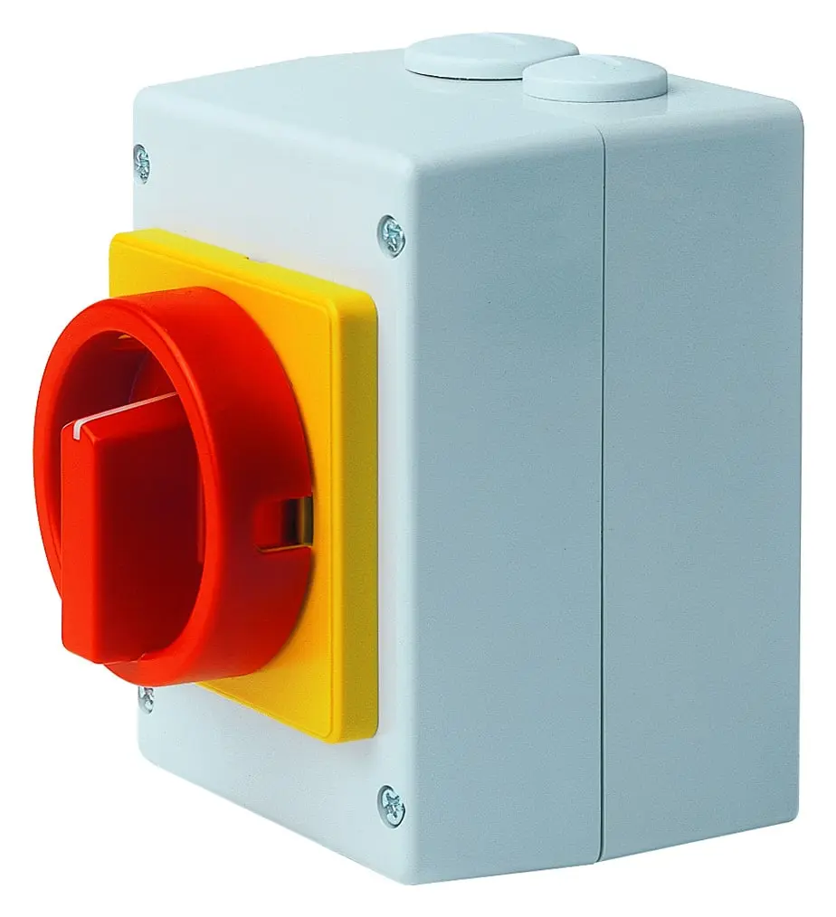 Produktfoto 1 von MOTORSCHUTZ-HAUPT-NOT-AUS-SCHALTER M. UNTERSPANNUNGSAULÖSUNG UC 400V/50HZ