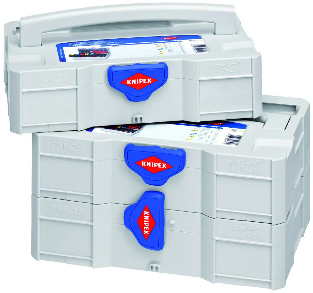 Produktfoto 1 von Crimp-Set im TANOS-systainer® (verschiedene Verbinder)