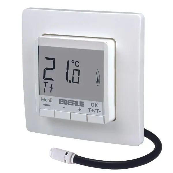 Produktfoto 1 von Eberle FIT np 3F WEISS Uhrenthermostat f.Fußbodentemperierung