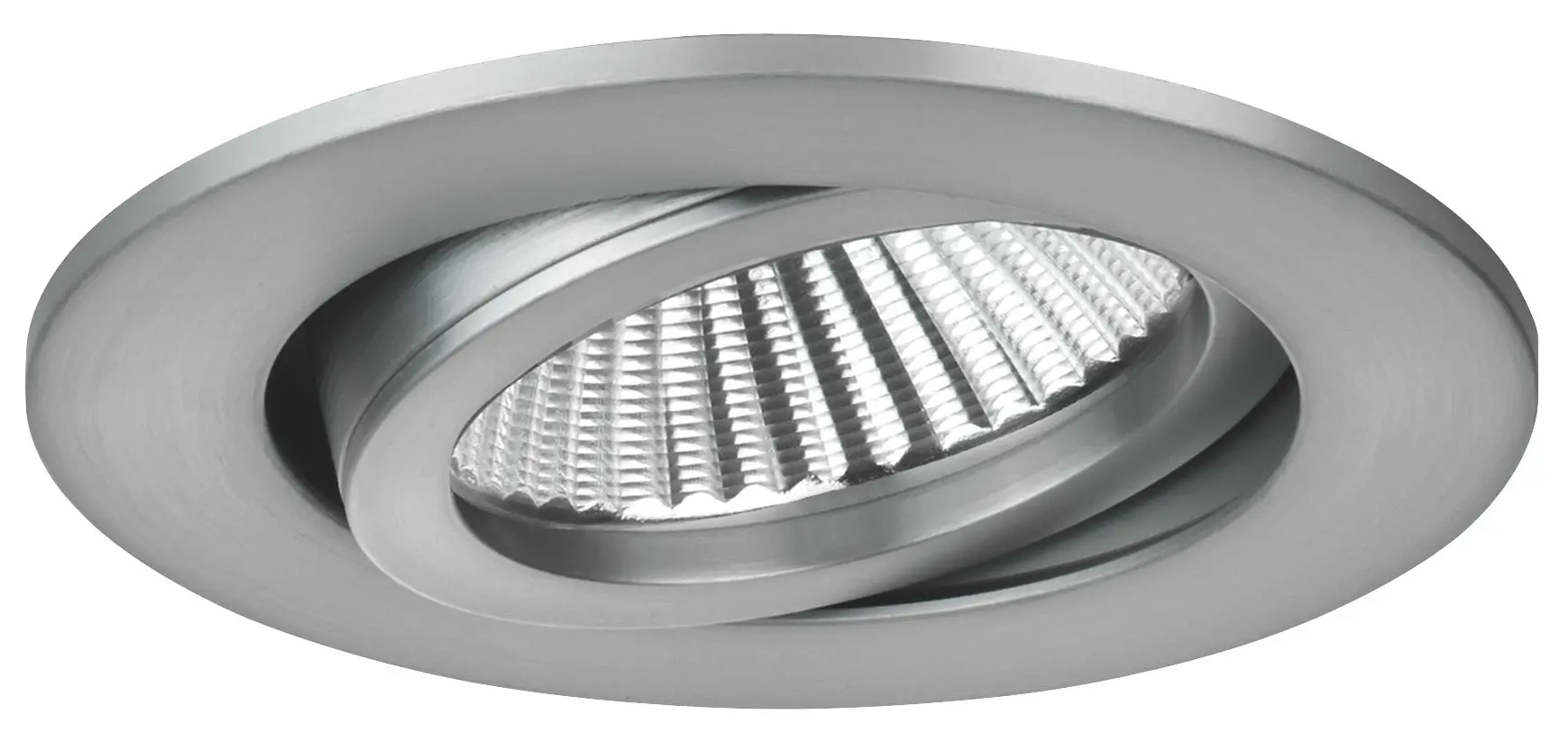 Produktfoto 1 von LED EBS 230V 6W 3000K chrom, dimmbar Phasenanschnitt-/abschnitt
