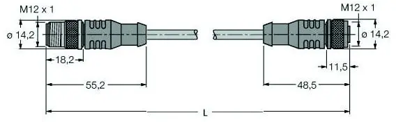 Produktfoto 1 von PROFIBUS-Leitung, PUR-Kabelmantel