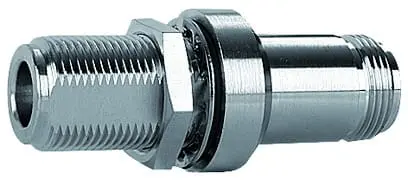 Produktfoto 1 von N-Überspannungableiter 50 Ohm (F-F) einbau, 6 GHz